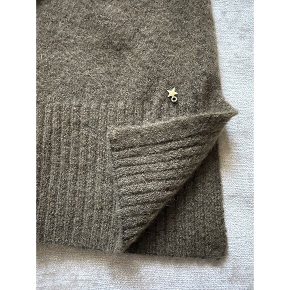 Des Petits Hauts Bastia Sweater Pullover Size 2, Olive Green Alpaca Wool New - Picture 3 of 16